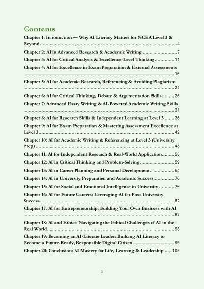Mastering AI: Your NCEA Level 3 Guidebook for Success